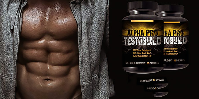 A body of a Alpha Pro Testobuild customer from their advertising