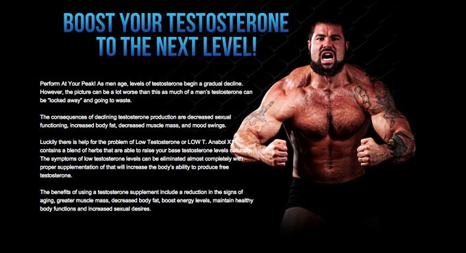The Effects on Testosterone from Anabol X1