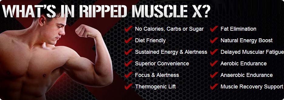 The Ingredients of Ripped Muscle X