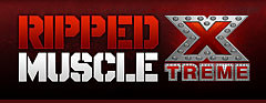 The Logo of Ripped Muscle X