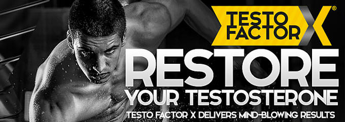 Restore Testosterone with Testo Factor X